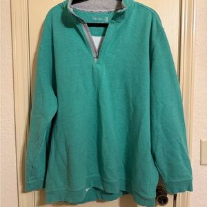 Walter Hagen Men's Quarter-Zip Sweater - Teal